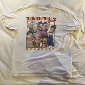 Vintage Dragon Ball Z White Tee Shirt - L